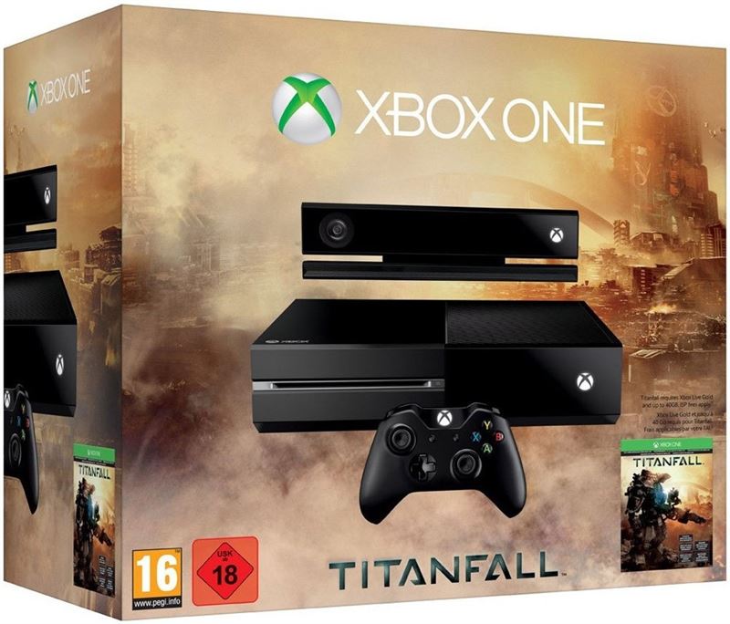 Microsoft Xbox One + Titanfall 500GB / zwart / Titanfall