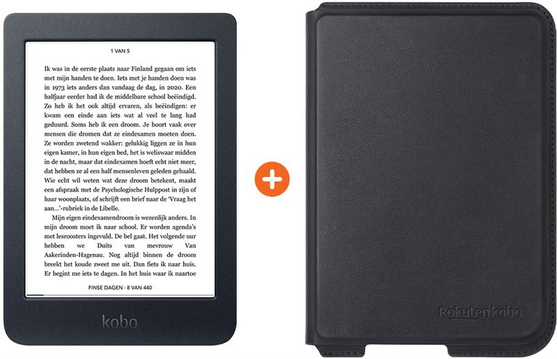 Kobo Nia + Sleep Cover Ereader kopen? Kieskeurig.nl helpt je kiezen