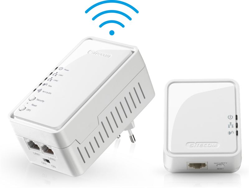 Sitecom LN-556 Wi-Fi Homeplug 500 Mbps 2 Pack