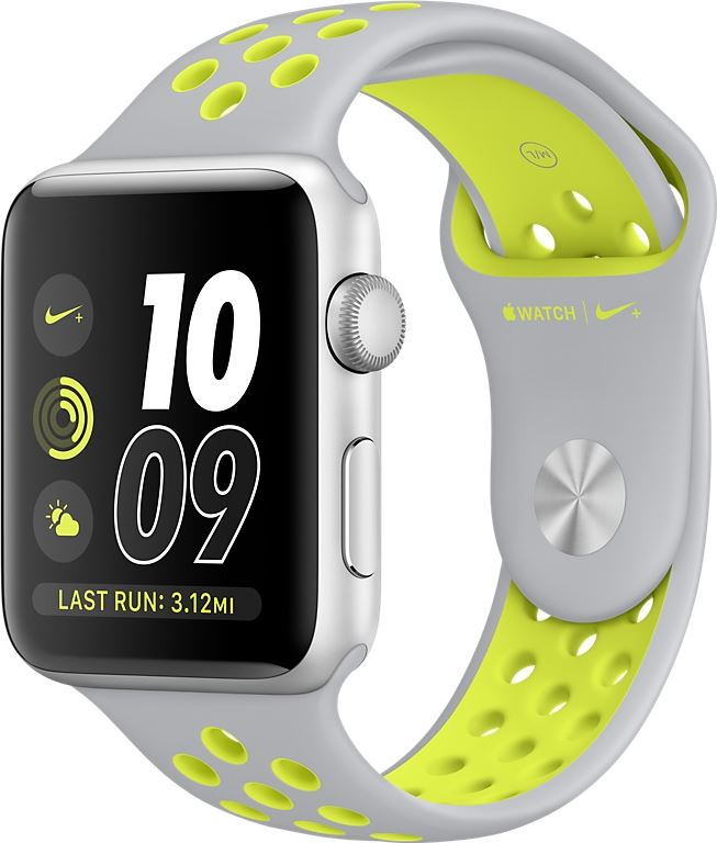 Apple Watch Nike+ zilver / M|L