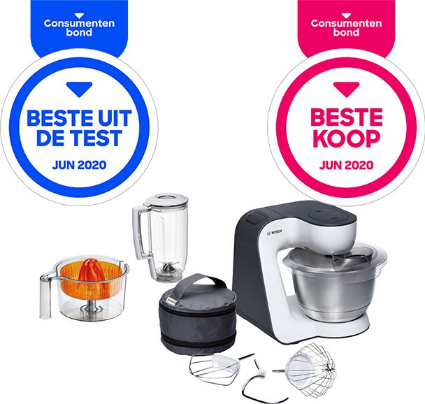 Weggelaten Misverstand Aanbod Bosch MUM50123 wit, oranje, zilver, transparant Keukenmachine kopen? |  Kieskeurig.nl | helpt je kiezen