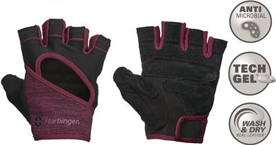 Harbinger Women's FlexFit Handschoenen Rood - S fitness/sport (overig) kopen? | Kieskeurig.nl helpt je kiezen