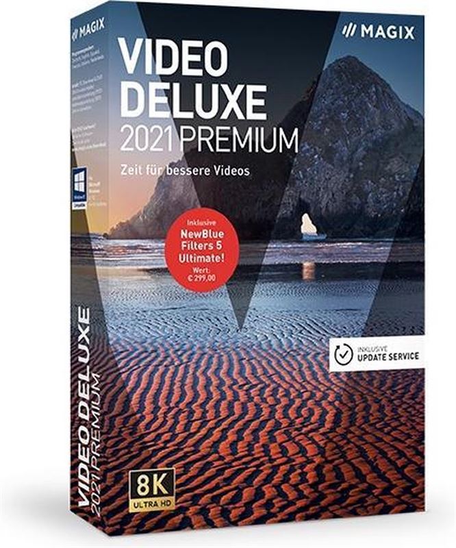 MAGIX Video Deluxe Premium 2021 - Nederlands/ Engels/ Frans - Windows download