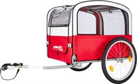 Red Cycling Products Hondentrailer XL, red/grey