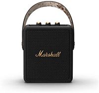 Marshall Stockwell II draagbare luidspreker - zwart en messing (exclusief bij Amazon)