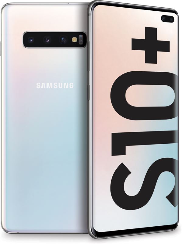 Samsung Galaxy S10+ 128 GB / prism white / (dualsim)