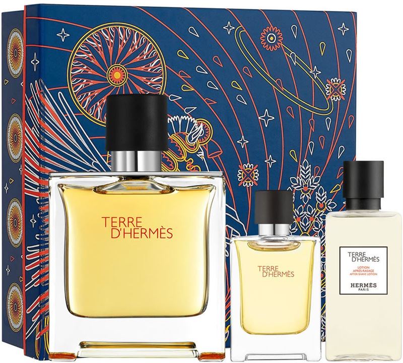 Hermes c. Hermes terre d&#039;hermes 100 мл. terre d&#039;hermès pure parfum gift set 75ml.