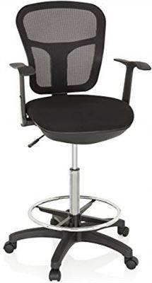 Distributie Terugroepen ZuidAmerika HJH OFFICE 760008 verhoogde bureaustoel TOP WORK 108 netstof zwart extra  hoog verstelbaar ergonomisch werkstoel bureau chair stoel kopen? |  Kieskeurig.be | helpt je kiezen