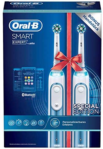 Oral-B Smart Expert Elektrische Tandenborstel, 2 handvatten, 2 opzetborstels, Smart Coaching, Reisetui Elektrische tandenborstel | Kieskeurig.nl | helpt je kiezen