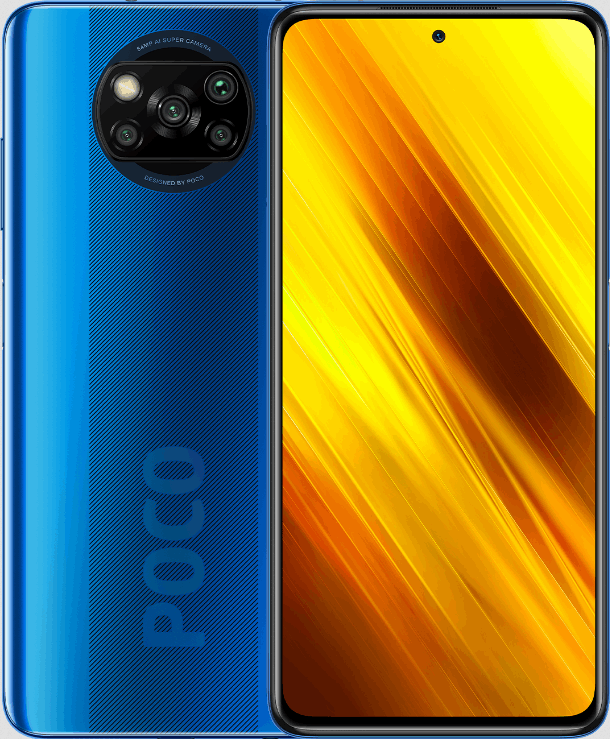 Xiaomi Poco X3 NFC 128 GB / cobalt blue / (dualsim)