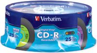 Verbatim Digital Vinyl CD-R™ 80MIN 700MB 25pk Spindle