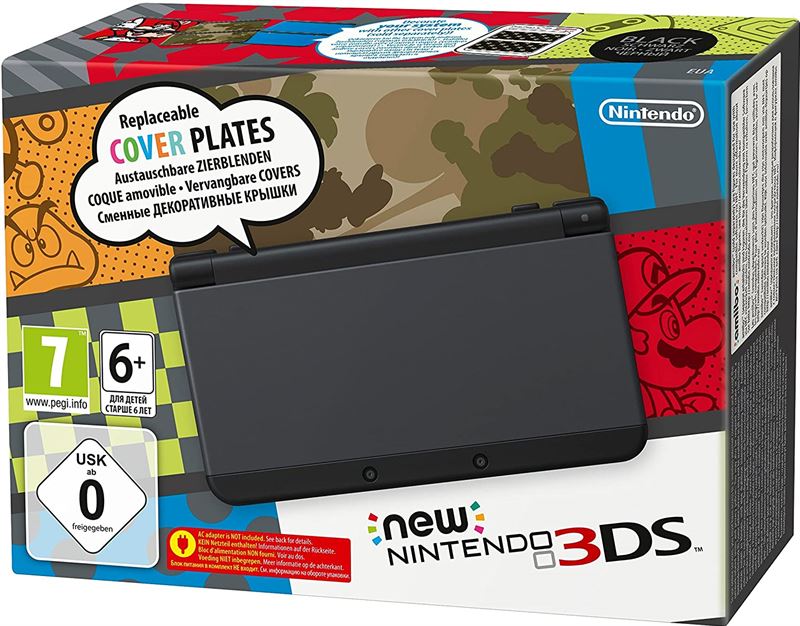 Nintendo New 3DS 4GB / zwart / nee