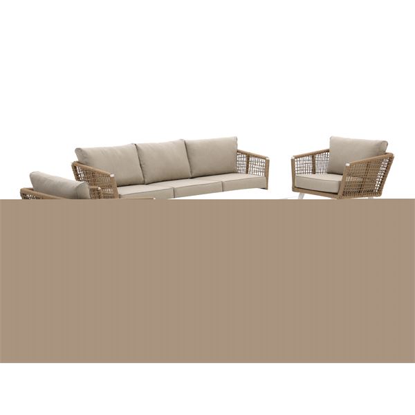 Heerlijk kennis Garderobe Manifesto Furniture Terenzo stoel-bank loungeset 4-delig | Vergelijk alle  prijzen
