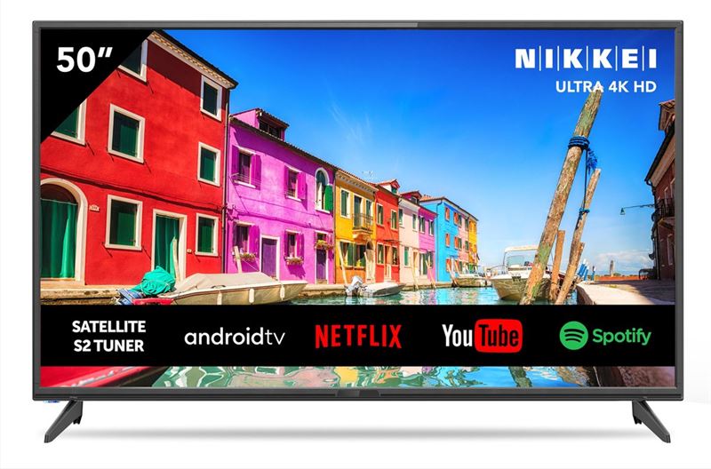 Nikkei NU5018SMART TV 50 (127 cm) Ultra HD / 4K - LED - WiFi | Specificaties | Kieskeurig.nl