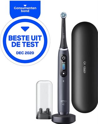 betrouwbaarheid In de genade van contrast Oral-B iO 8n zwart elektrische tandenborstel kopen? | Kieskeurig.be | helpt  je kiezen
