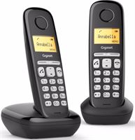 Gigaset DECT telefoon AL380 Duo (Zwart)