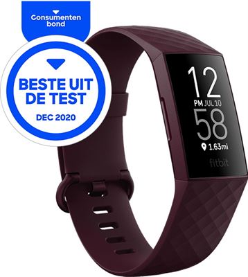 wet Luidruchtig poeder Fitbit Charge 4 paars / S|L | Specificaties | Kieskeurig.nl