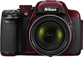 Nikon COOLPIX P520 metallic, rood