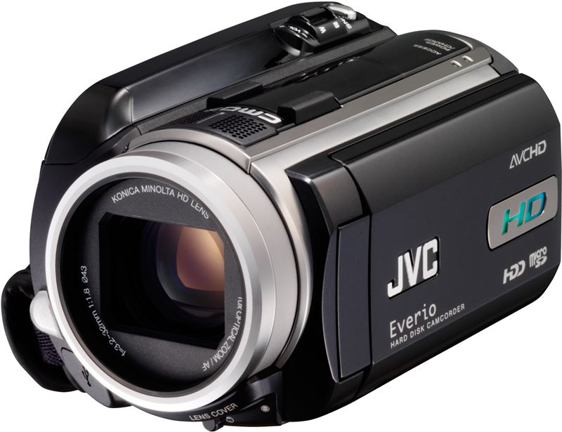 JVC GZ-HD10 zwart