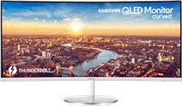 Samsung Curved QLED Monitor 34 inch LC34J791WTU