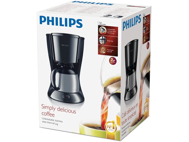 Traditioneel entiteit spreiding Philips Daily Collection HD7474 zwart, roestvrijstaal | Reviews |  Kieskeurig.nl