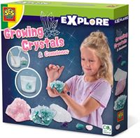 SES Creative Explore Groeiende kristallen en edelstenen