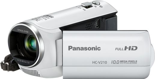 Panasonic HC-V210 wit