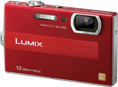 Panasonic Lumix DMC-FP8 rood