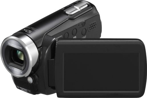 Panasonic SDR-S15 SD Camcorder, Black zwart