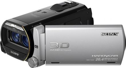 Sony HDR-TD20VE zilver, zwart