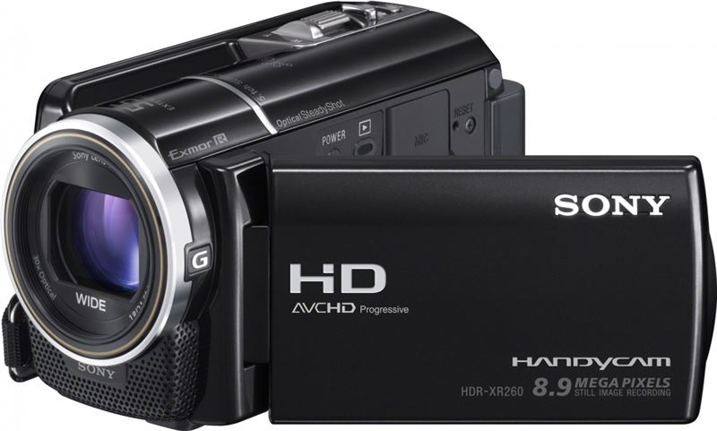 Sony HDR-XR260VE zwart