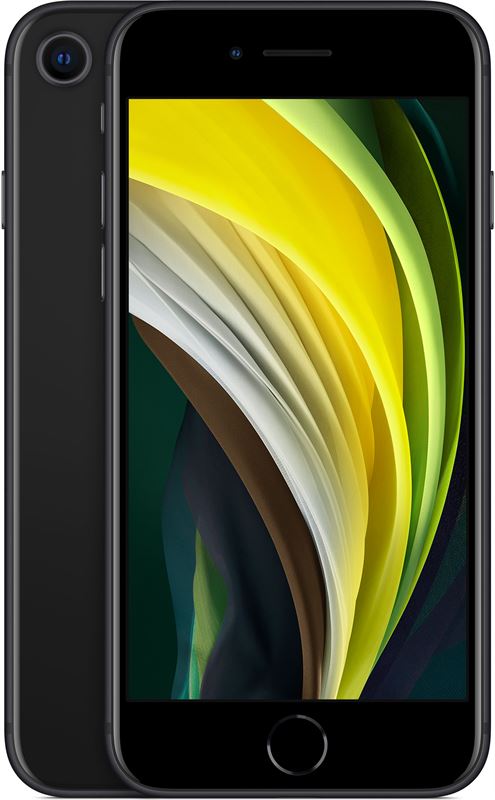 Apple iPhone SE (2020) 64 GB / zwart / (dualsim)
