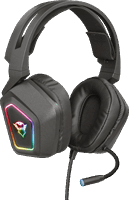 Trust GXT 450 Blizz | 7.1 Gaming Headset | RGB verlichting | USB | Surround sound | PC | Zwart