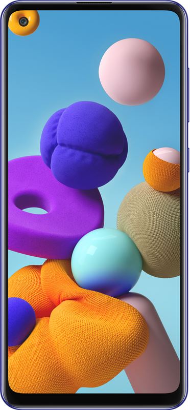 Samsung Galaxy A21s 64 GB / blauw / (dualsim)