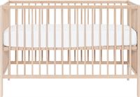 Puck Raw Babybed Beuken Natural 60 x 120 cm