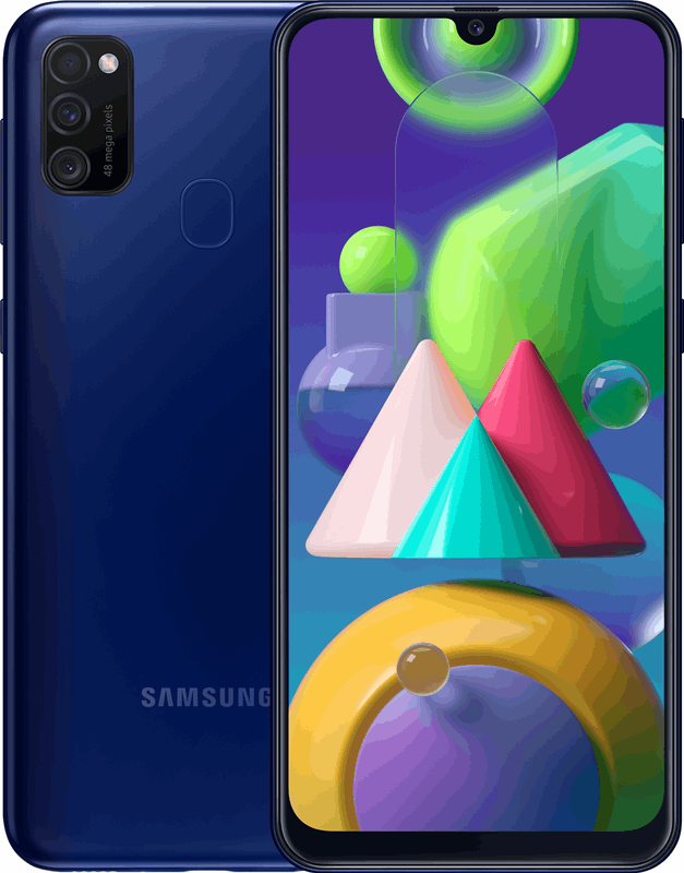 Samsung Galaxy M21 64 GB / blauw