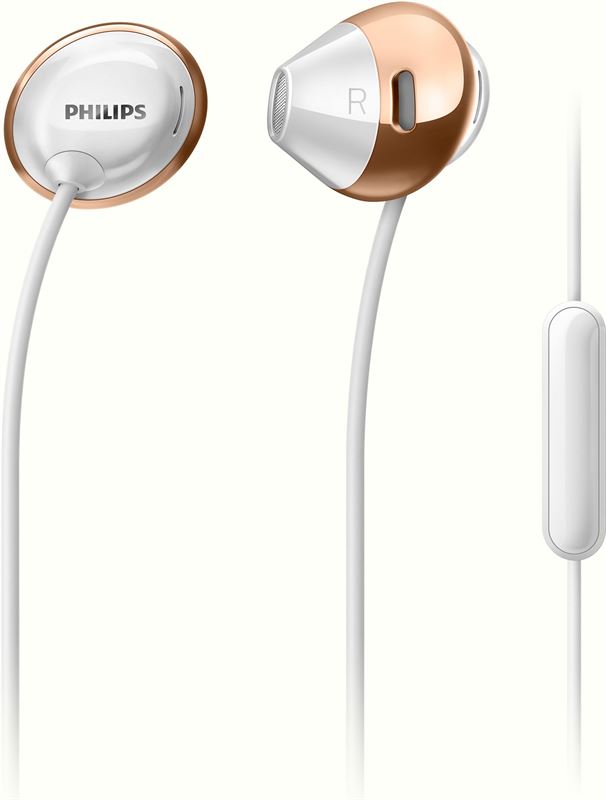 Philips SHE4205WT/00 wit, goud
