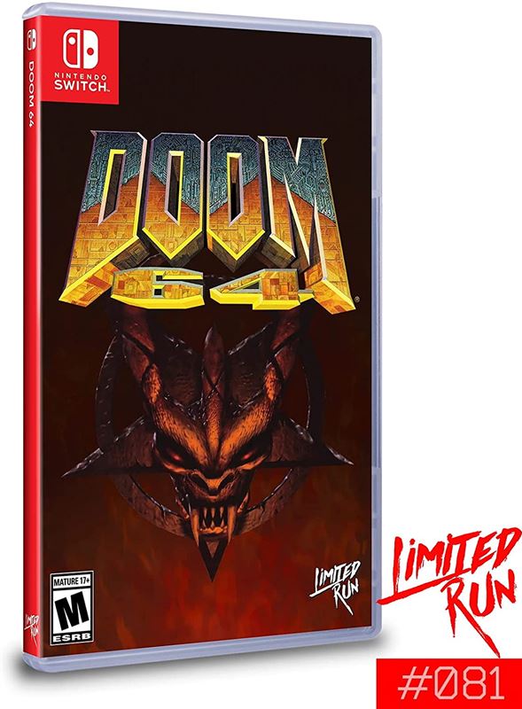 Limited Run Doom 64 Nintendo Switch