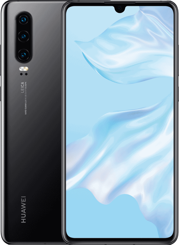 Huawei P30 128 GB / zwart