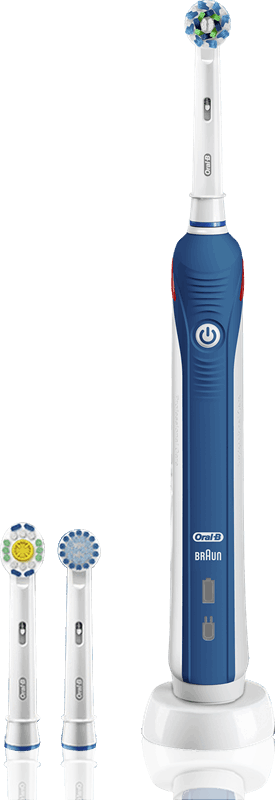 Concreet Ga trouwen zag Oral-B PRO 4000 wit, blauw elektrische tandenborstel kopen? | Kieskeurig.nl  | helpt je kiezen