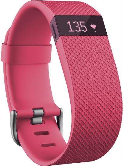 Fitbit Charge HR roze / S