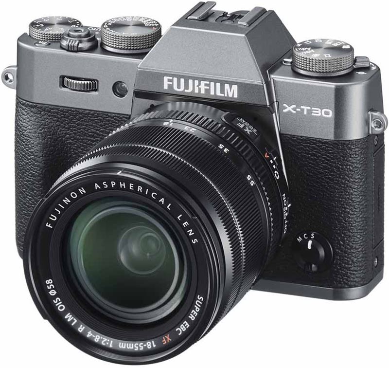 Fujifilm X-T30 + XF 18-55mm antraciet
