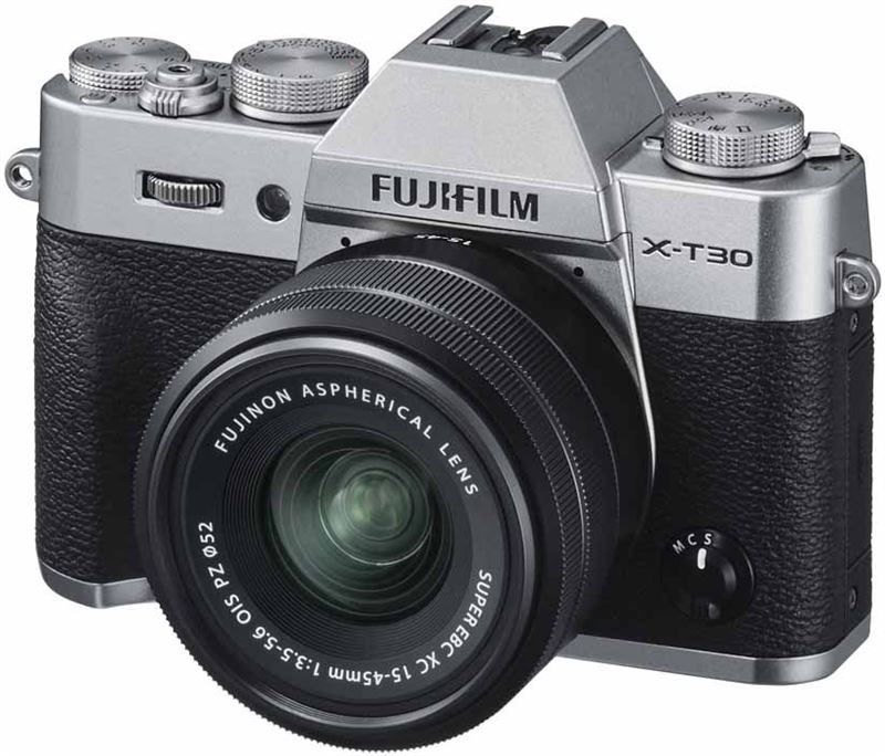 Fujifilm X-T30 + XC 15-45mm zilver