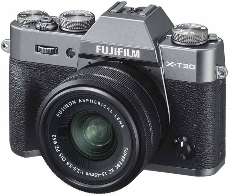 Fujifilm X-T30 + XC 15-45mm antraciet