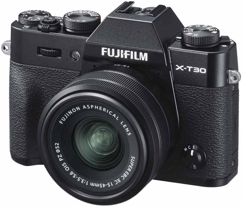 Fujifilm X-T30 + XC 15-45mm zwart