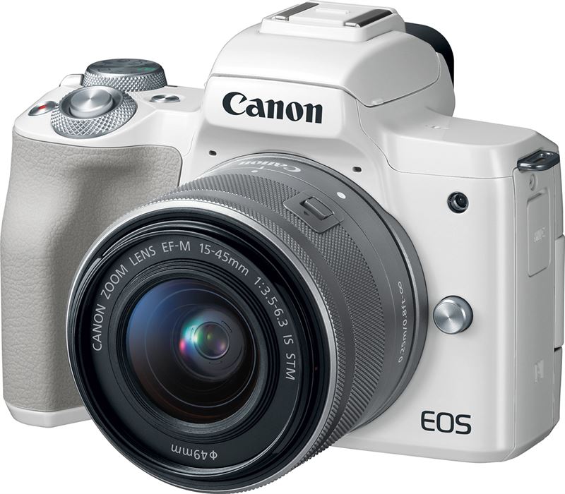 Canon EOS M50 + EF-M 15-45mm f/3.5-6.3 IS STM + EF-M 22mm f/2 STM wit