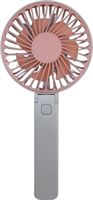Garpex® Draagbare Mini Ventilator en Tafelventilator 2 in 1 - Met Gratis Oplaadbare Batterij en USB Kabel - Hand Ventilator en Bureau Ventilator - USB Ventilator - Tafel Ventilator - Roze