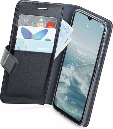 Azuri telefoonhoesje Nokia G10/G20 Wallet Case (Zwart) zwart