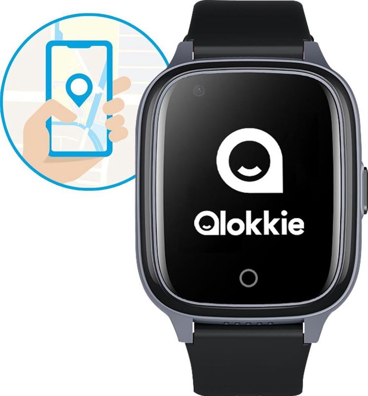 Qlokkie GPS Horloge kind Smartwatch kinderen GPS Tracker