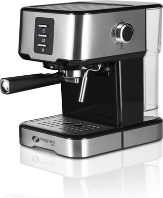 vice versa Outlook verhoging Magnani - Espresso Machine - Half-automatisch - met Tamper en Stoompijp -  voor 1 of 2 Kopjes Koffie - RVS - 29 x 31 x 27 cm (L x B x D) -  espressomachine kopen? | Kieskeurig.nl | helpt je kiezen